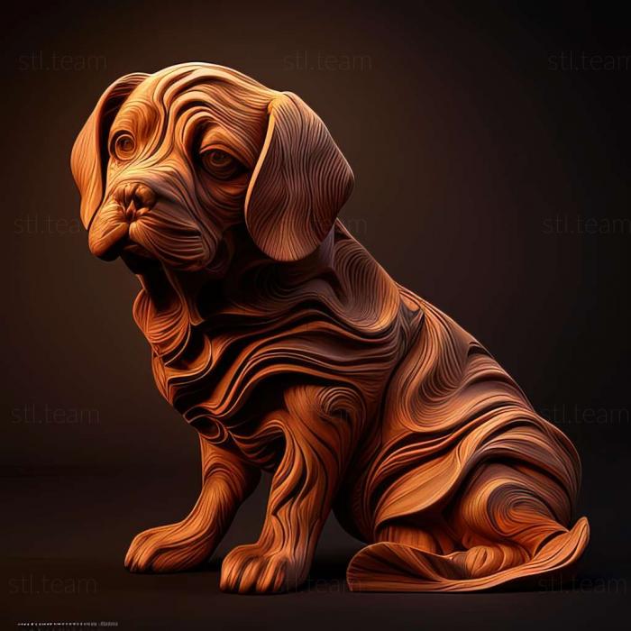 3D model Telomian dog (STL)